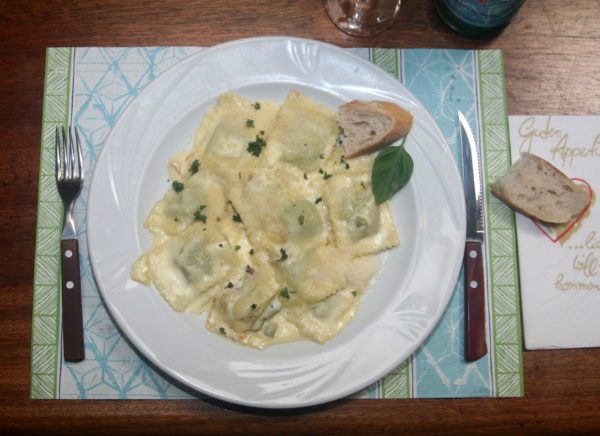 Ravioli quattro formaggi