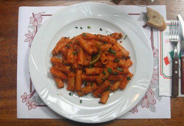 Penne al’Arrabiata