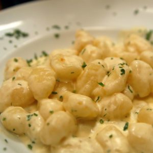 Gnocchi al Gorgonzola