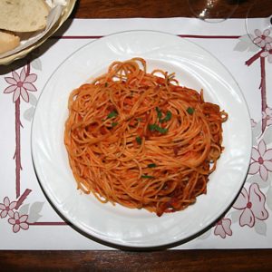 Spaghetti al Amatriciana