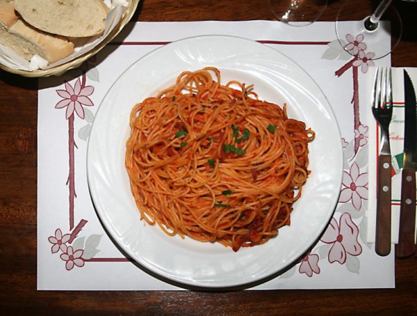 Spaghetti al Amatriciana