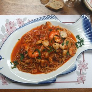 Spaghetti Pescatora