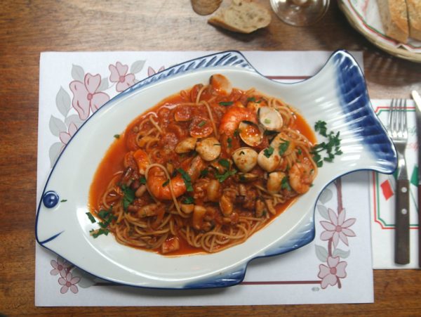 Spaghetti Pescatora