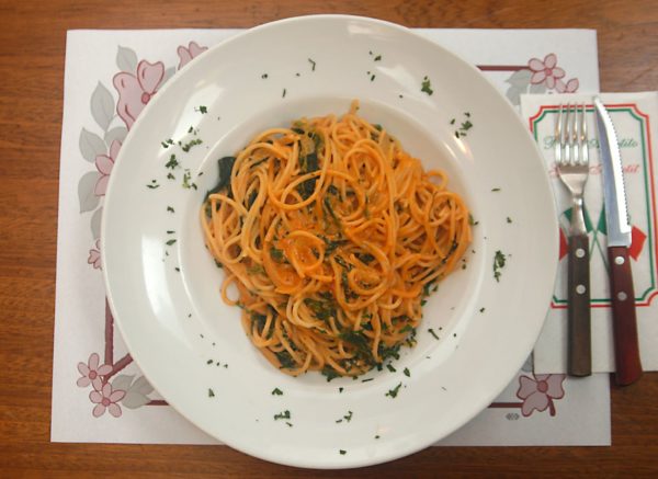 Spaghetti Spinaci